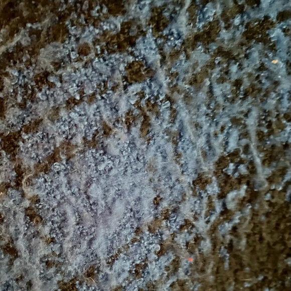 Chaps Blue Knit Poncho with Fringe Serape Boho Chic Hippy Hippie Cozy Casual - Picture 5 of 17